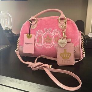 Juicy Couture Lovers Club Bowler Pink Bag
